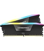 CORSAIR VENGEANCE RGB DDR5 RAM 32GB (2x16GB) 6400MHz CL36-48-48