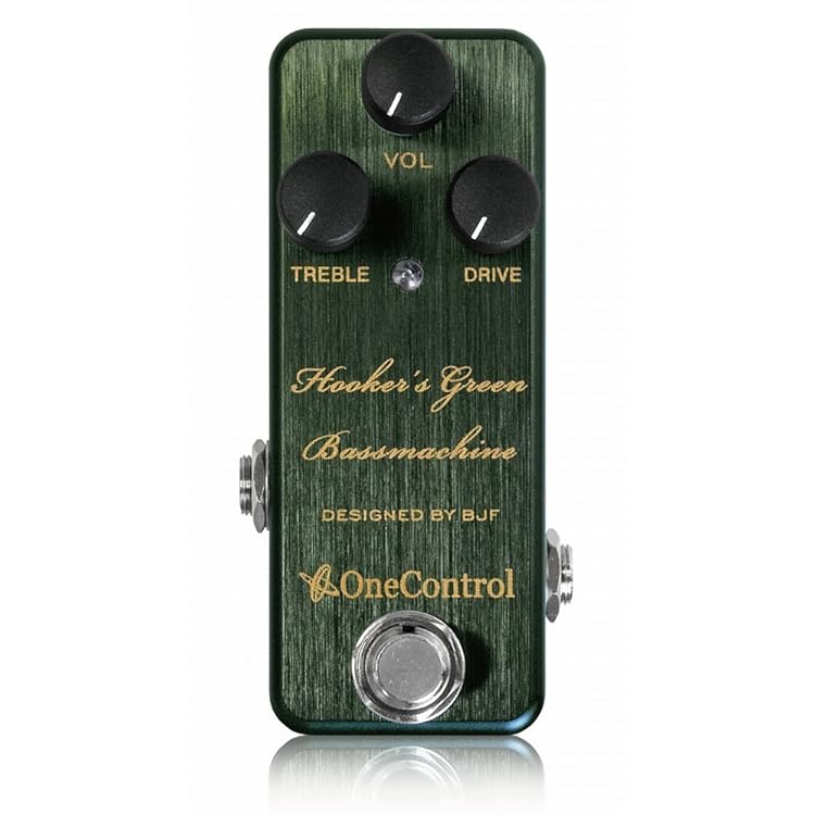 One Control Hooker's Green Bass Machine - シンプルなベース用