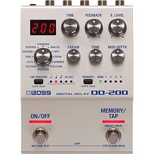 BOSS DD-7 Digital Delay - コンパクトながら高性能なデジタルディレイ