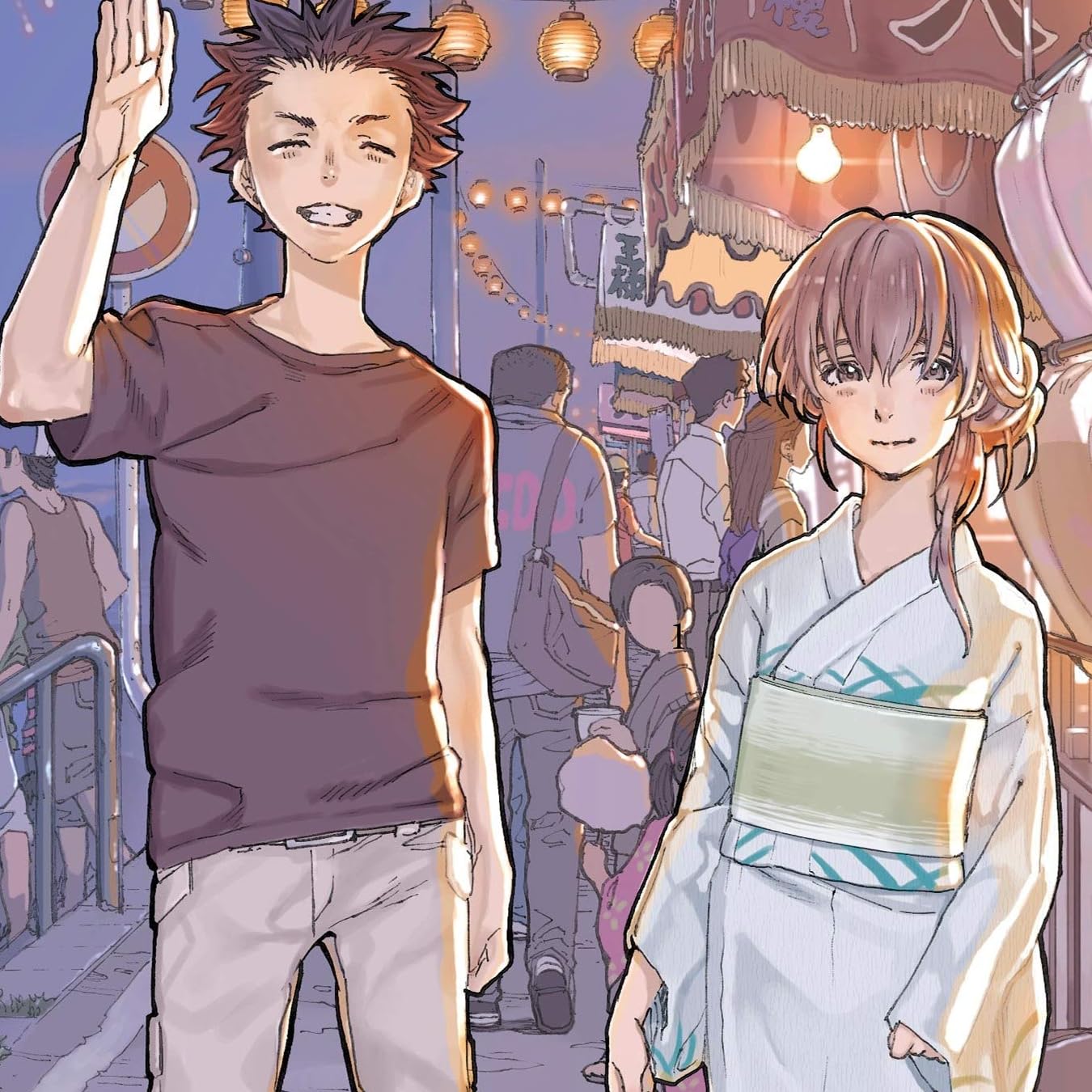 聲の形 iPad壁紙 石田 将也（いしだ しょうや）,西宮 硝子（にしみや