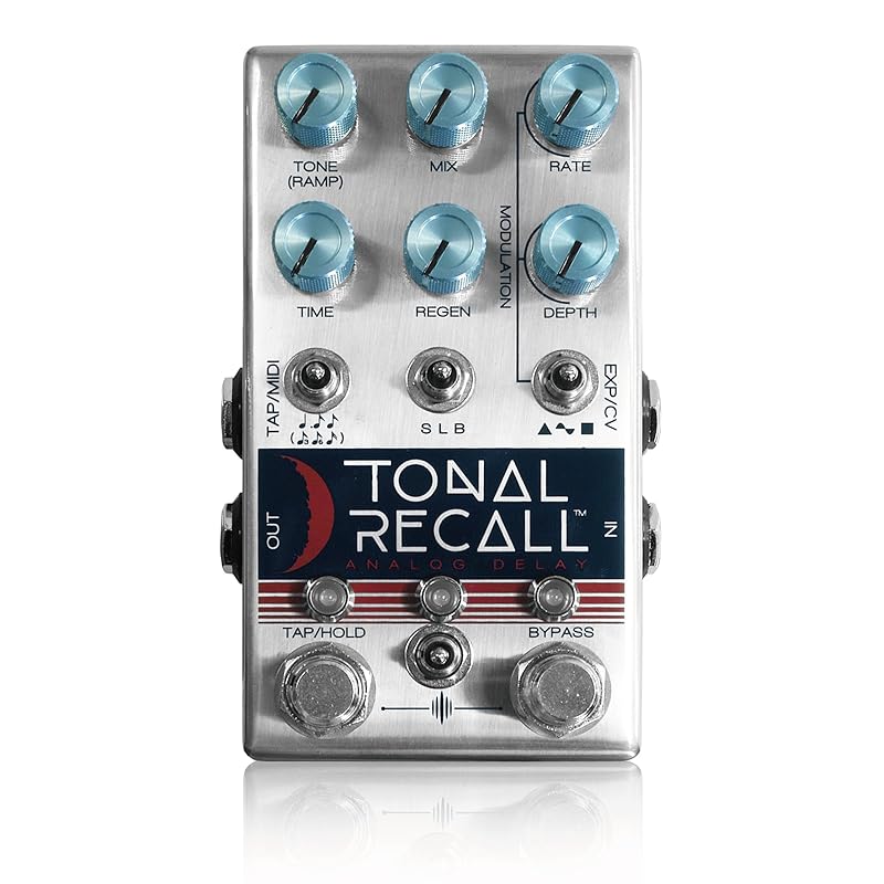Chase Bliss Audio Tonal Recall - デジタル制御ながらアナログ信号100