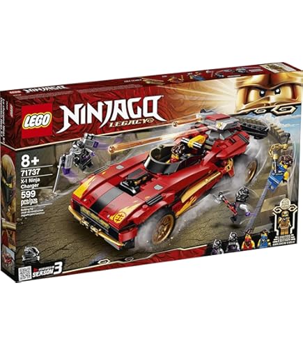 Amazon.com: LEGO Ninjago 70727 X-1 Ninja Charger : Toys & Games