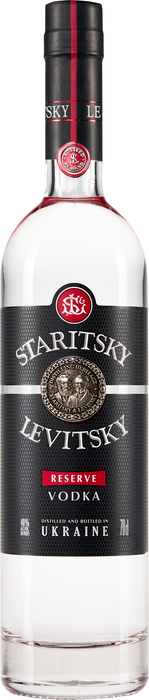 Staritsky Levitsky Reserve Vodka - Cereal vodka | Bondston