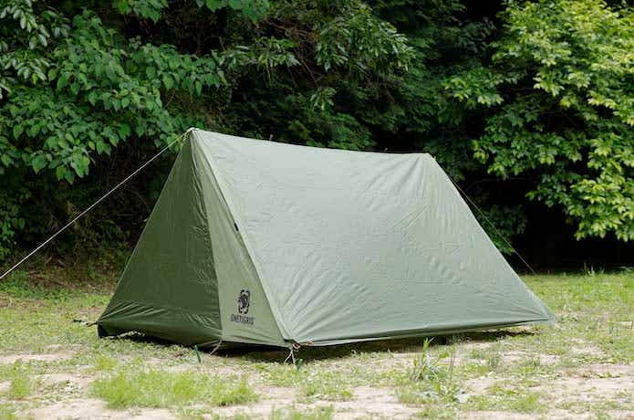 設営レビュー】ワンティグリス「スーパーシェルター」を実際に使った