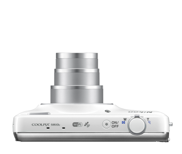 Nikon COOLPIX S810c White | Point & Shoot Cameras | Nikon USA