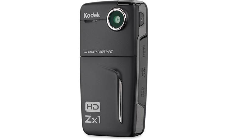 Kodak Zx1 (Black) High-definition SD™ memory card pocket video