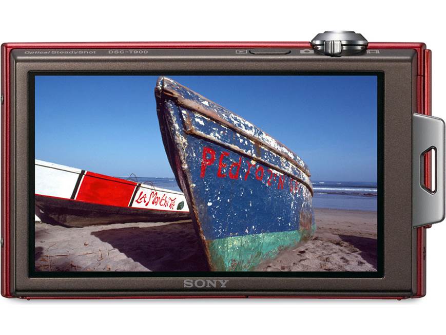 Sony Cyber-shot® DSC-T900 (Silver) 12.1-megapixel digital camera