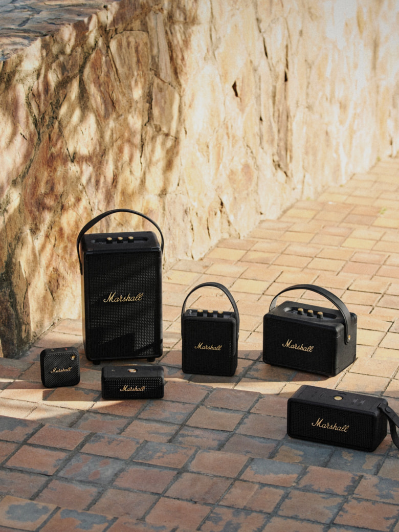 Kilburn II Black and Brass - ポータブルスピーカー | Marshall.com