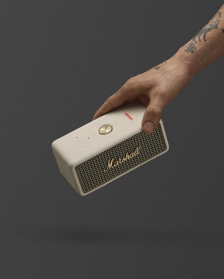 Emberton III Cream - ポータブルスピーカー | Marshall.com
