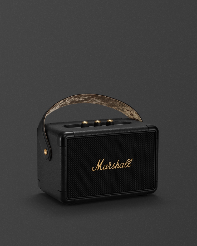 Kilburn II Black and Brass - Portable speaker | Marshall.com