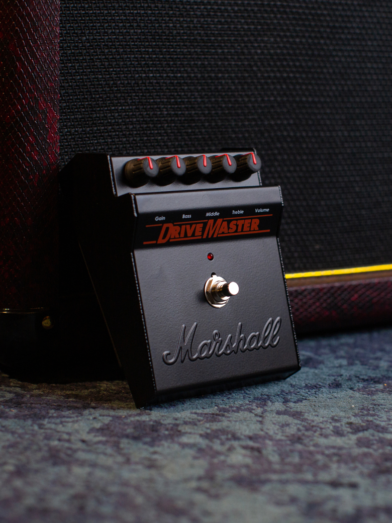 The Drivemaster pedal unleashes your guitar's true potential