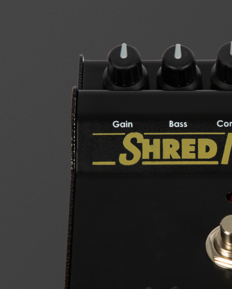 Shredmasterペダル ハイゲインディストーションに最適 | Marshall.com