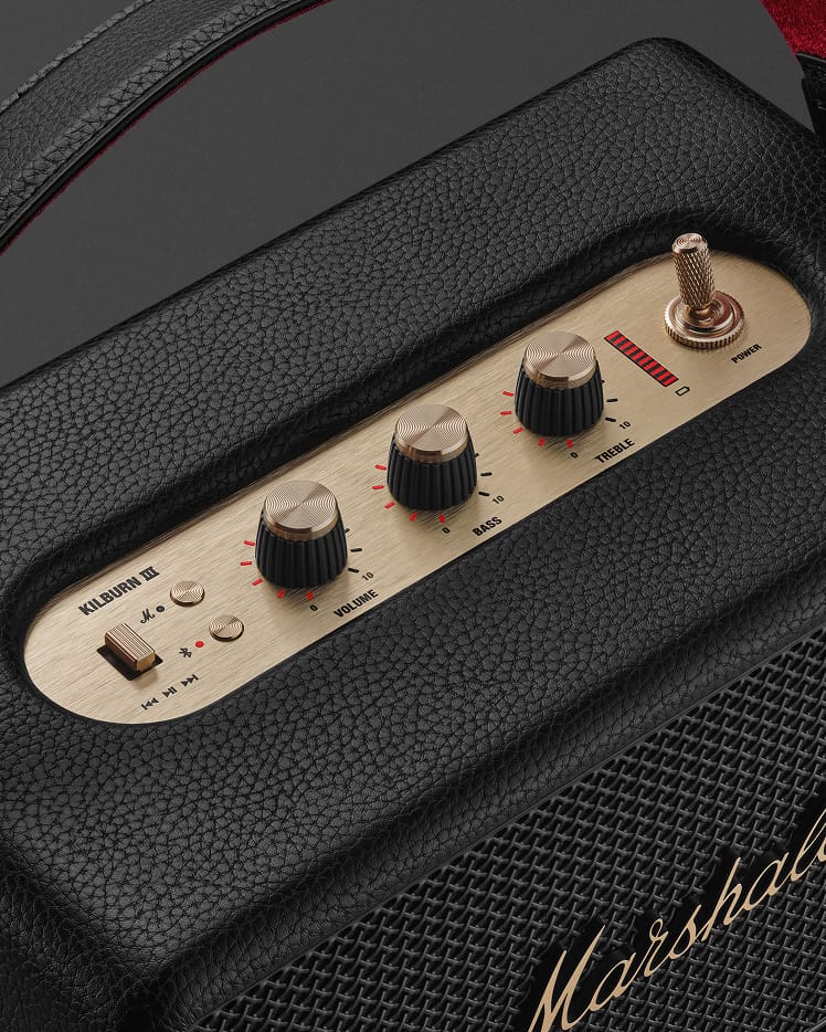 Portable Bluetooth speaker with 50+ hours of playtime | Marshall.com