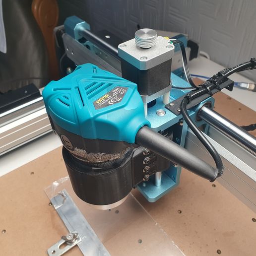 🧞‍♂️ Genmitsu 4040 PRO CNC Spindle Mount for Router Z-Axis