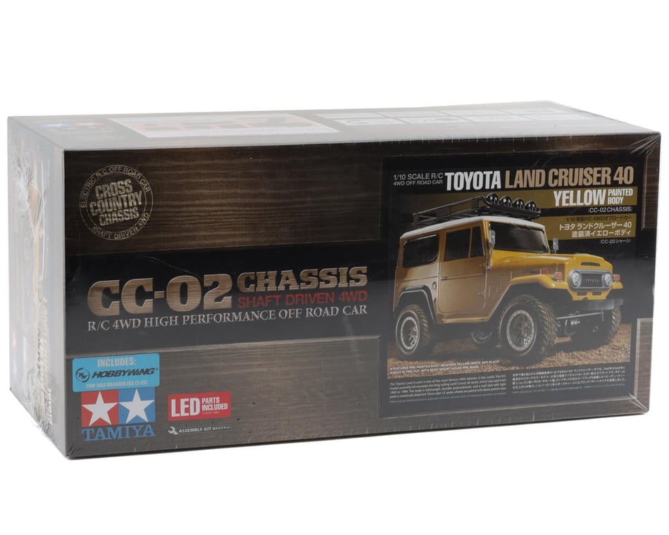 Tamiya Toyota Land Cruiser 40 1/10 4WD Scale Truck Kit (CC-02