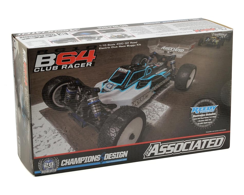 Team Associated RC10 B64 Club Racer 1/10 4WD Off-Road Electric