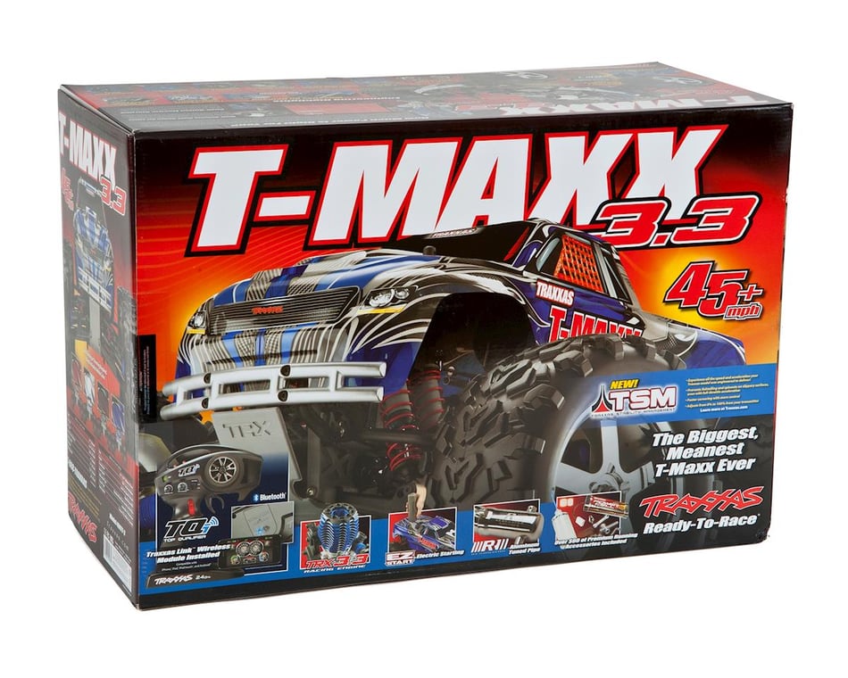 Traxxas T-Maxx 3.3 4WD RTR Nitro Monster Truck (Red) [TRA49077-3