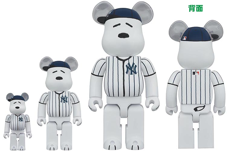 アメリカMLBとスヌーピーがコラボしたベアブリック！ | アニメージュ