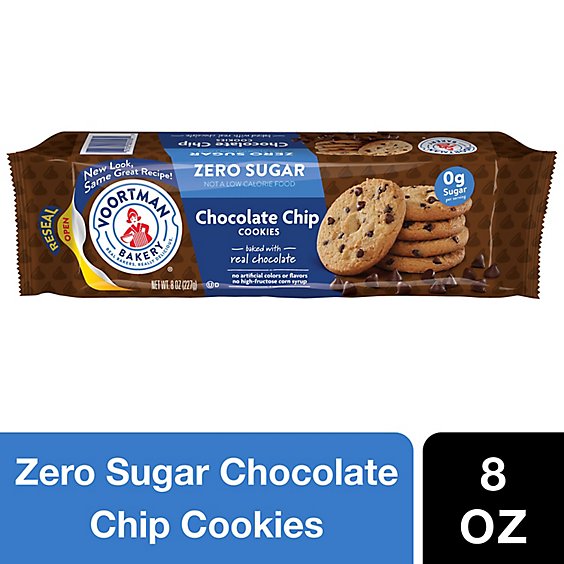 Voortman Bakery Sugar Free Chocolate Chip Cookies - 8 Oz - acmemarkets