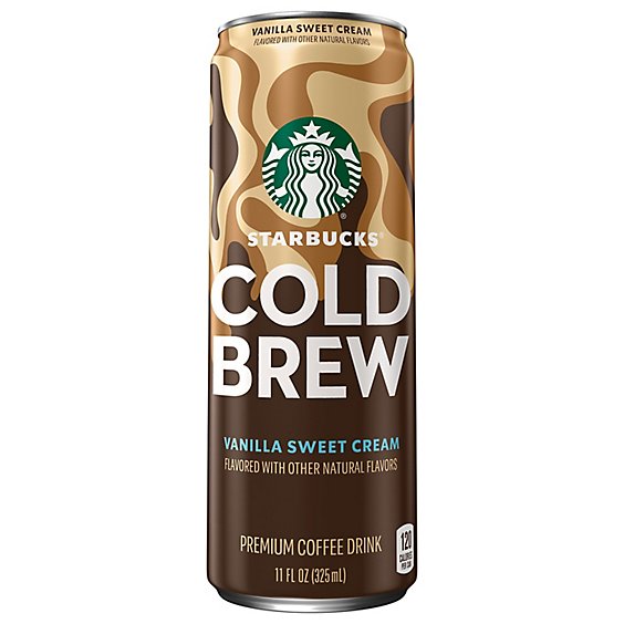 Starbucks Cold Brew Vanilla Sweet Cream - 11 Fl. Oz. - safeway