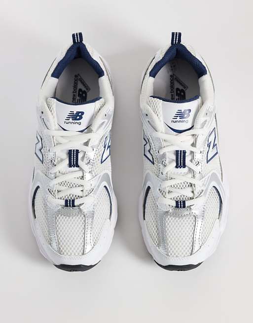 New Balance 530 sneakers in white and gray | ASOS