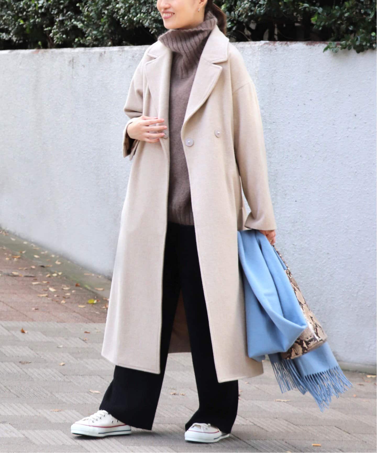 SLOBE IENA スローブイエナ】ビックラペルビーバーコート◇[品番