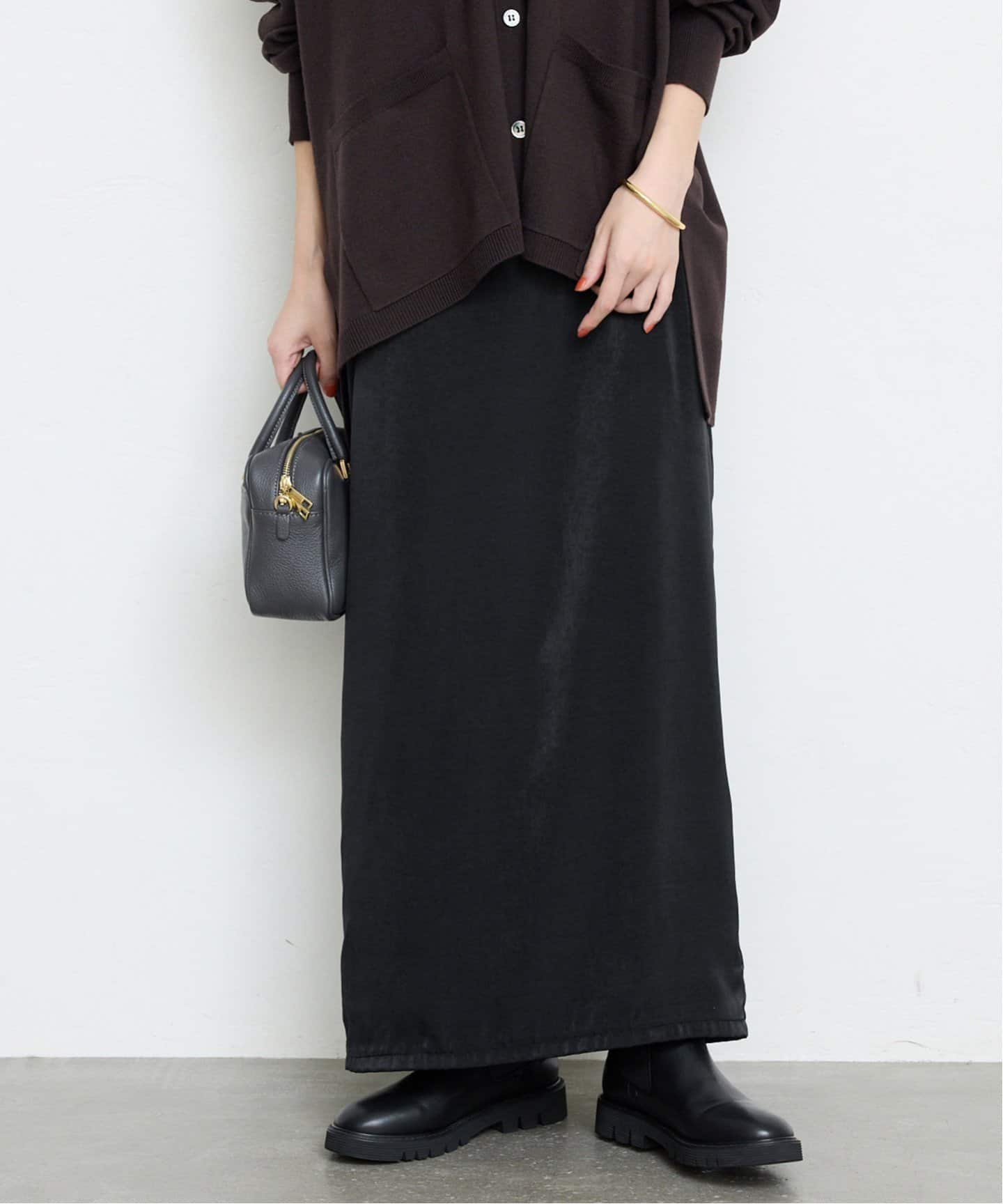 サテンIラインスカート（その他スカート）｜SLOBE IENA（スローブ