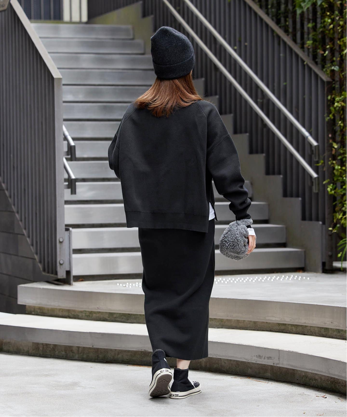 ≪追加≫ダブルジャガードストレートスカート（ロング・マキシ丈