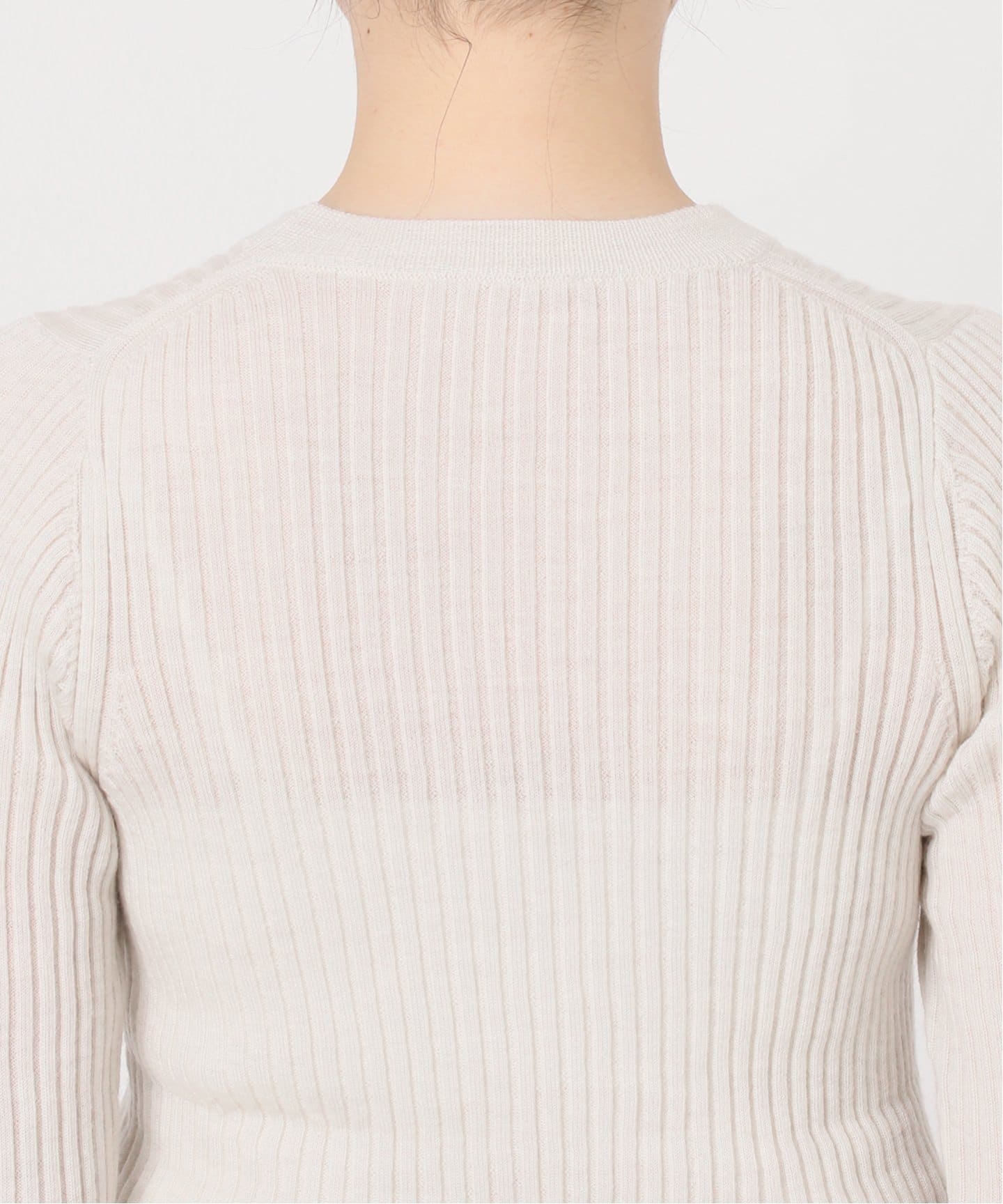 WIDE RIB CREW NECK KNIT（ニット／セーター）｜L'Appartement