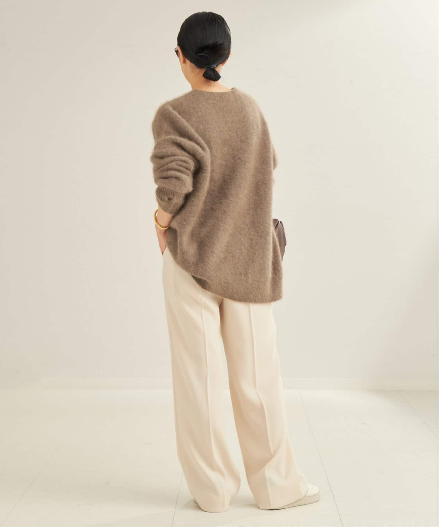 WEB限定追加》Fur Nuance プルオーバー（ニット／セーター）｜Plage