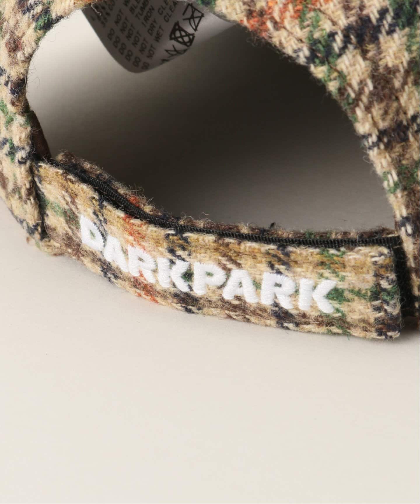 DARKPARK/ダークパーク】CHECK BASEBALL CAP（キャップ）｜Deuxieme