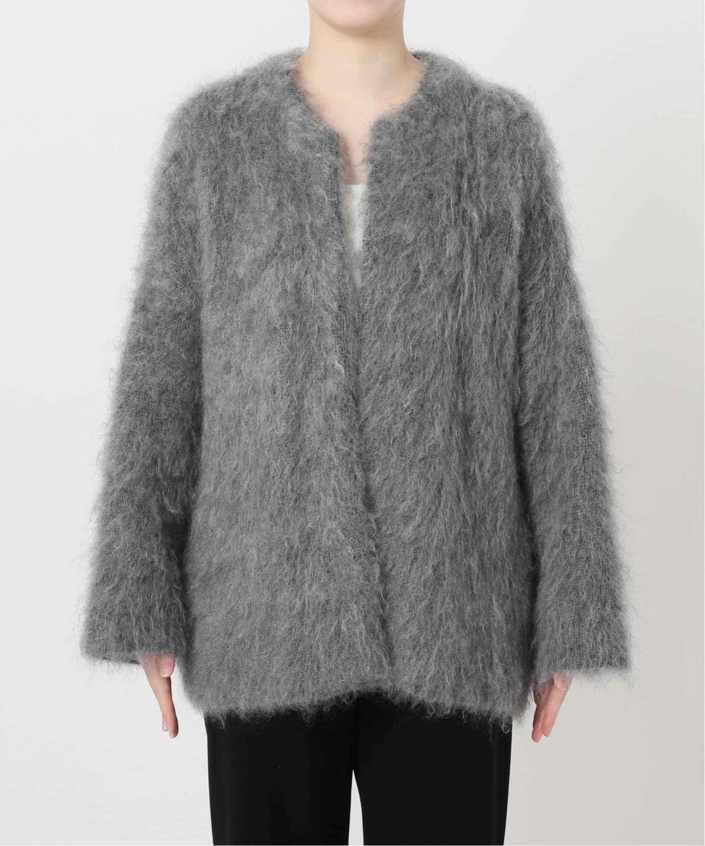 PORTMIX クルーネック カーディガン（カーディガン）｜Deuxieme Classe