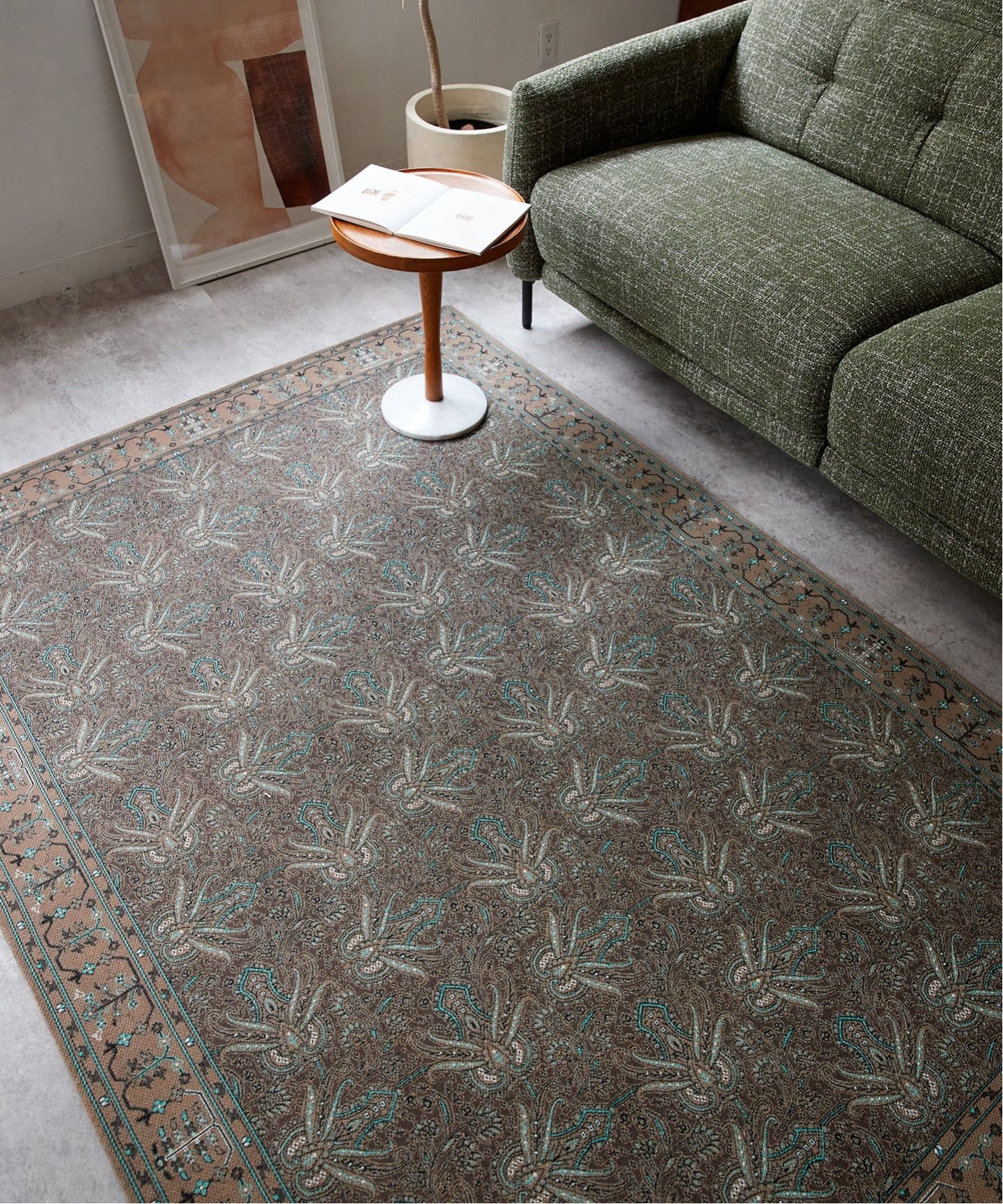 PAISLEY RUG 120X160 ペイズリーラグ（ラグ・マット）｜JOURNAL