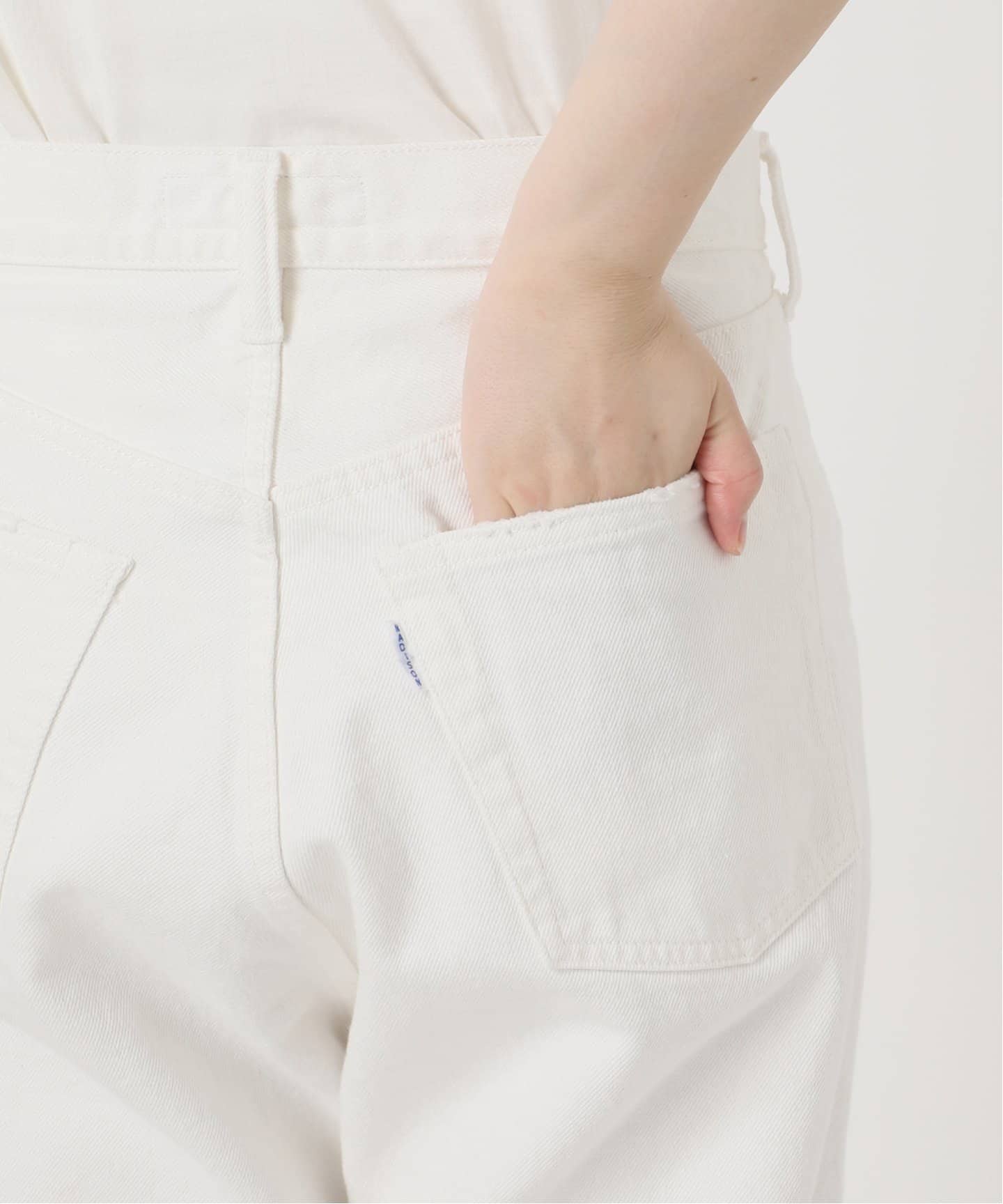 MADISONBLUE / マディソンブルー】CRASHED SAROUEL PANTS DENIM