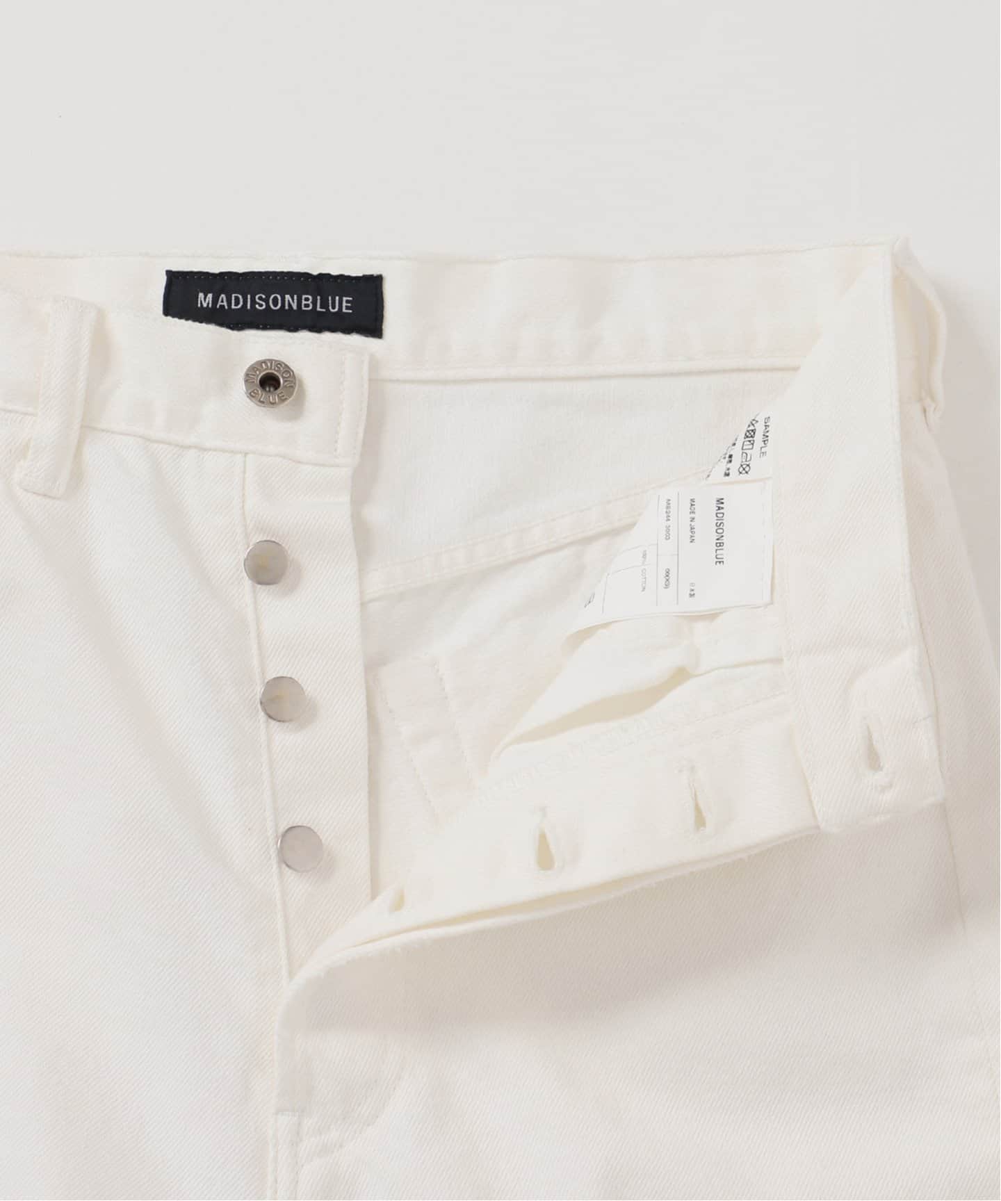 MADISONBLUE / マディソンブルー】CRASHED SAROUEL PANTS DENIM