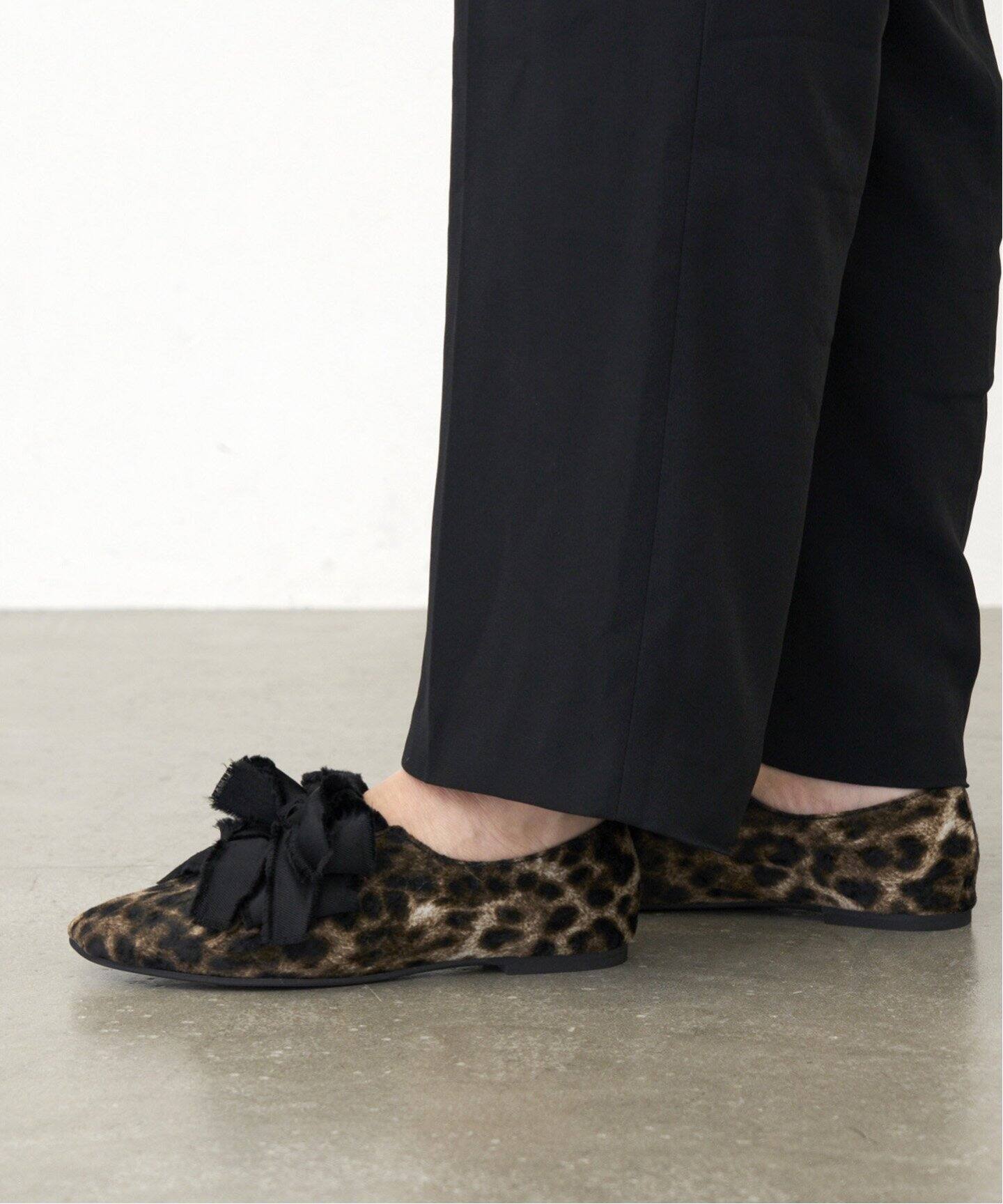 追加》GRISEサテンリボンバレリーナ（バレエシューズ）｜LE TALON（ル