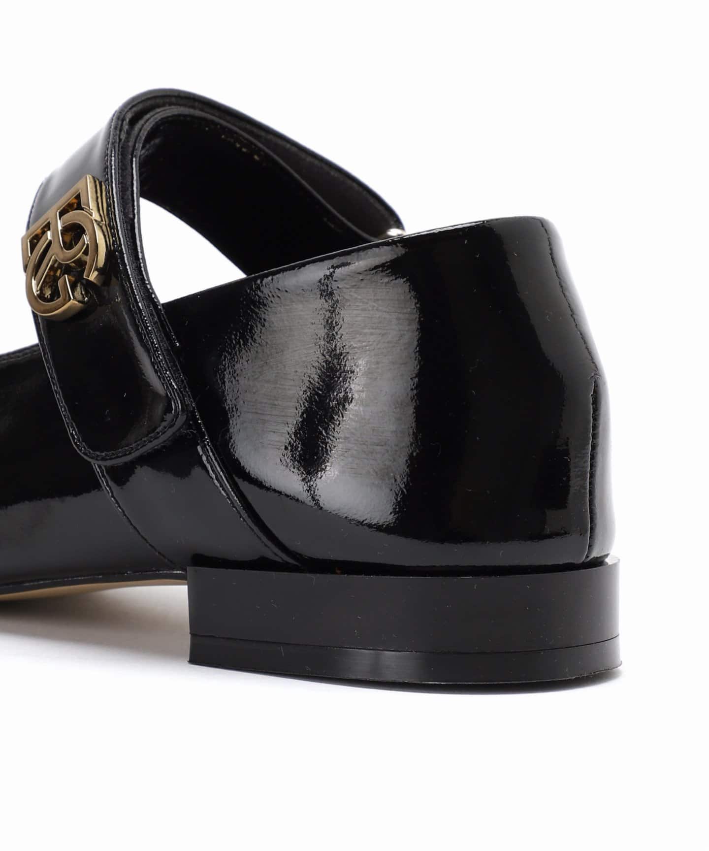 GRISEボックススクエアモチーフツキメリージェーン（フラットシューズ