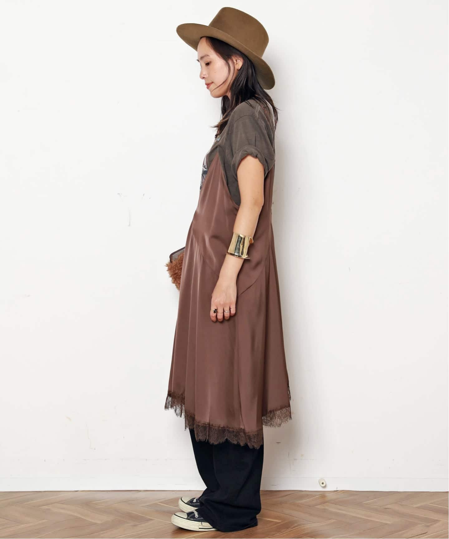 NEWレースドッキングワンピース（ワンピース）｜AP STUDIO（エーピー