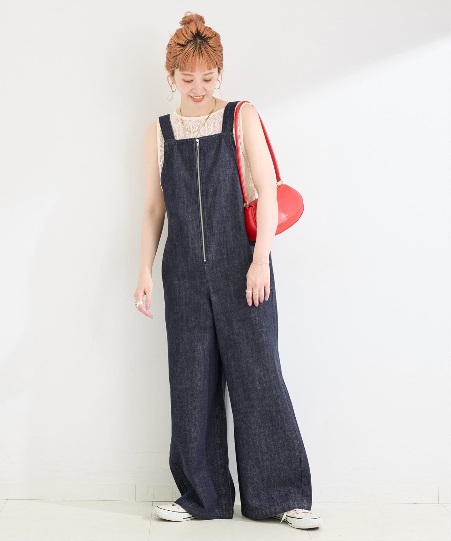 ウォッシャブル / DU JOUR/デュ ジュール JEAN BARE SALOPETTE