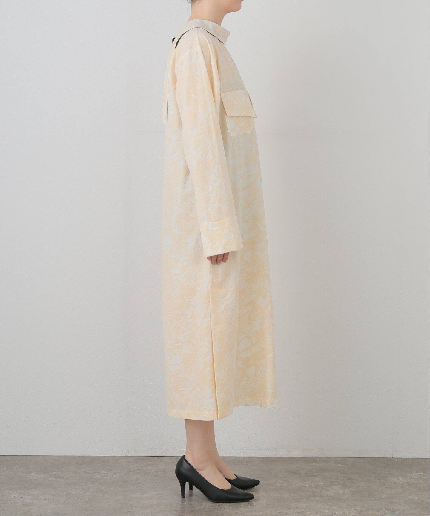 TOGA PULLA TOO FLOCY PRINT DRESS TZ251-FH913：ワンピース