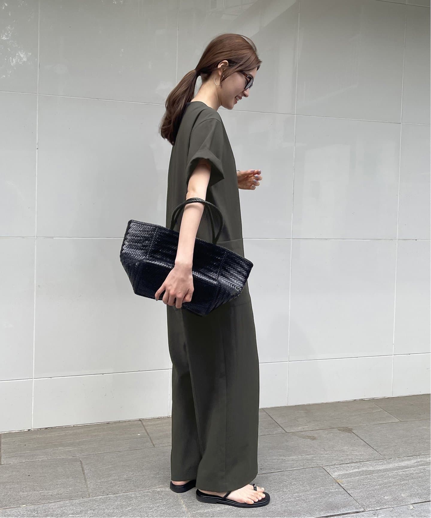 ≪WEB限定追加≫撥水強撚PEオールインワン（つなぎ／オールインワン