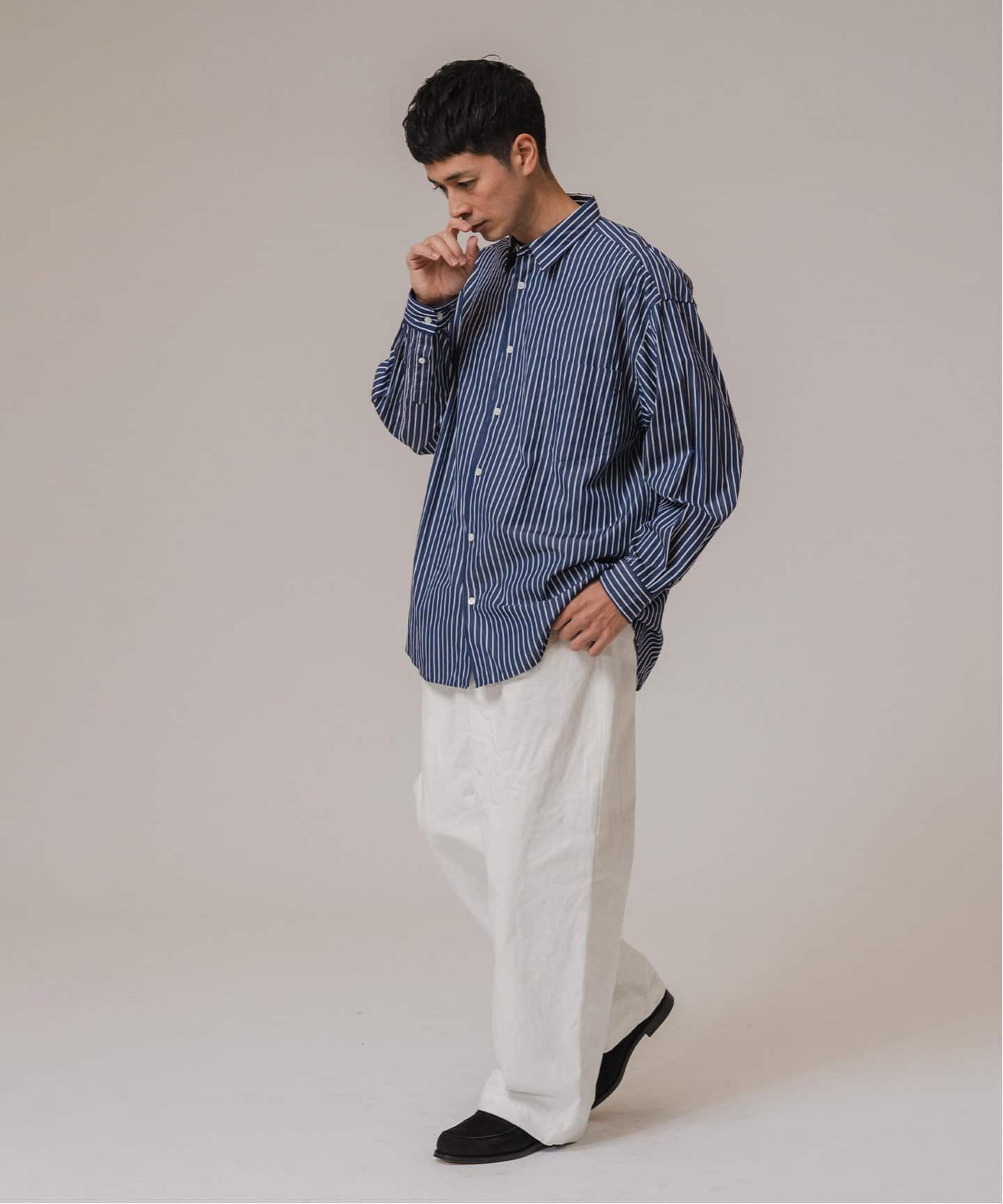 THOMAS MASON(トーマスメイソン) オーバーサイズ レギュラーカラー