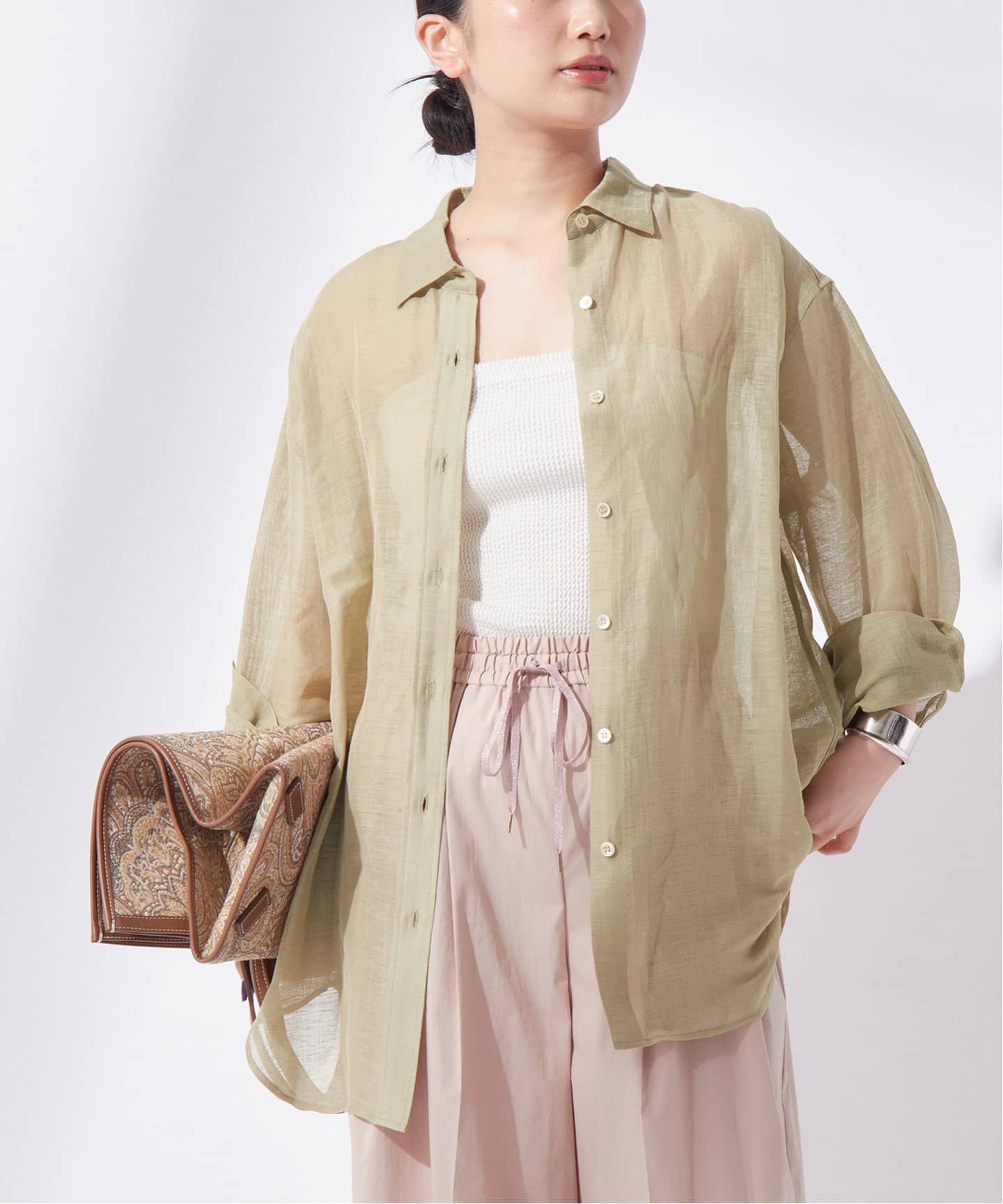 シアーリネンシャツ（シャツ／ブラウス）｜JOURNAL STANDARD L'ESSAGE