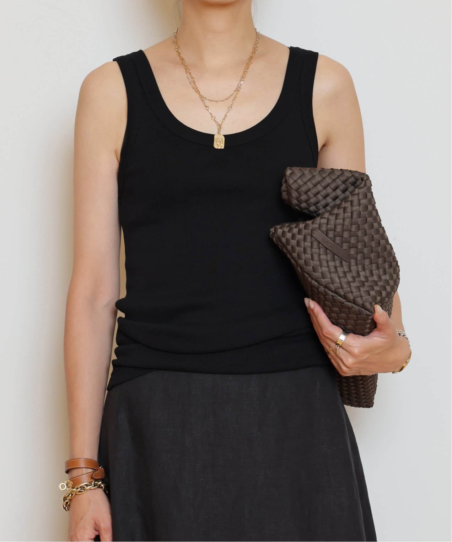 追加 rib タンクトップ（タンクトップ）｜MUSE de Deuxieme Classe