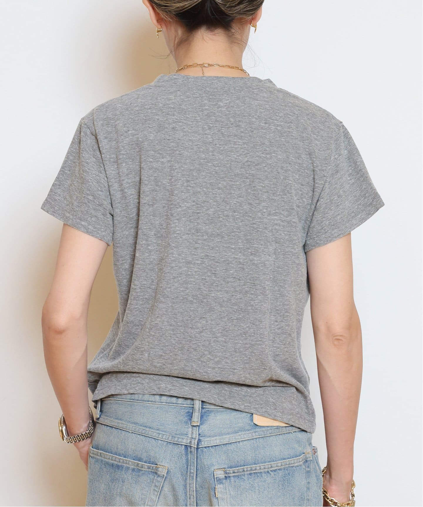 PERFECT WHITE TEE/パーフェクトホワイトティー】 Vネック Tシャツ（T
