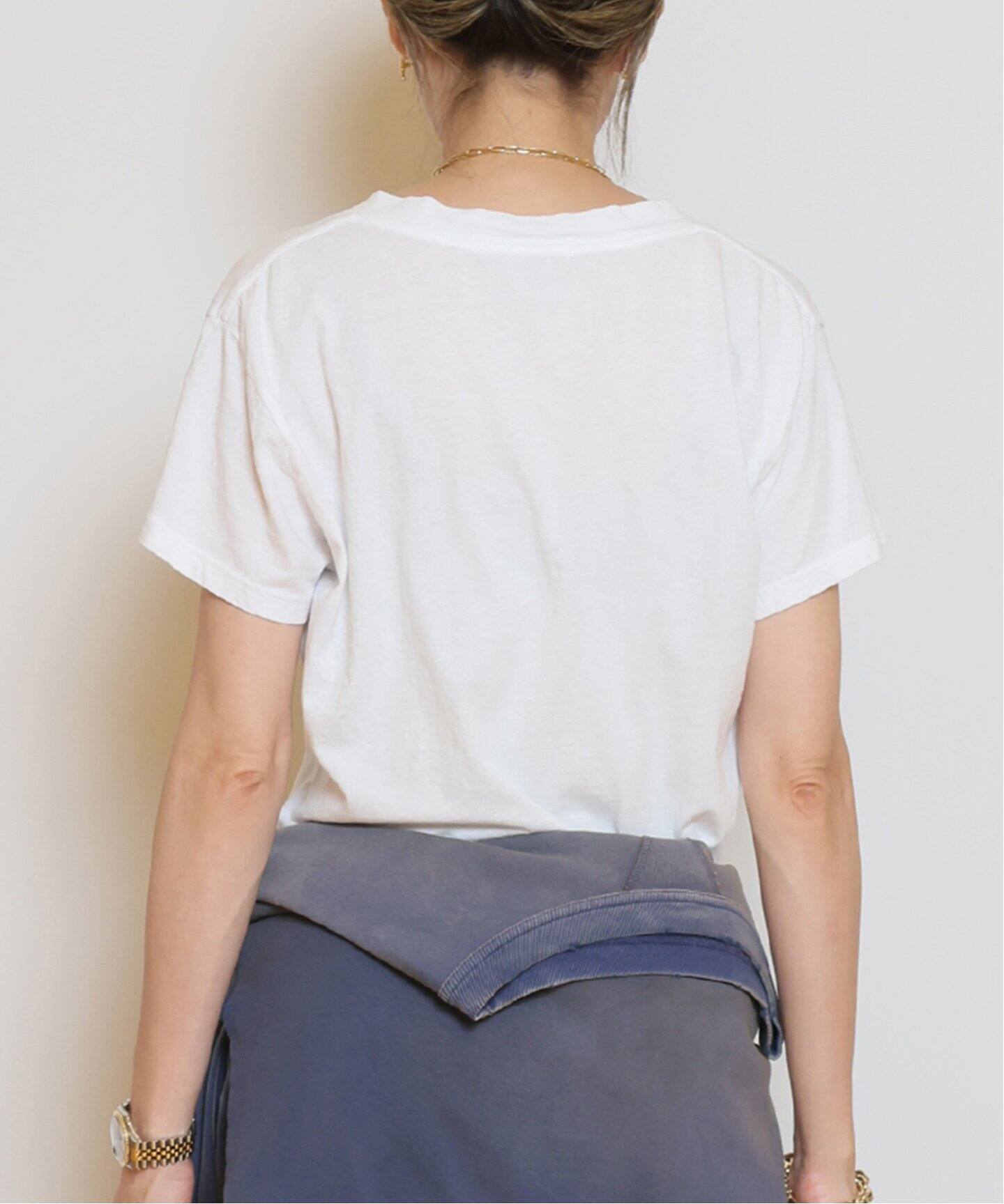 PERFECT WHITE TEE/パーフェクトホワイトティー】 Vネック Tシャツ（T