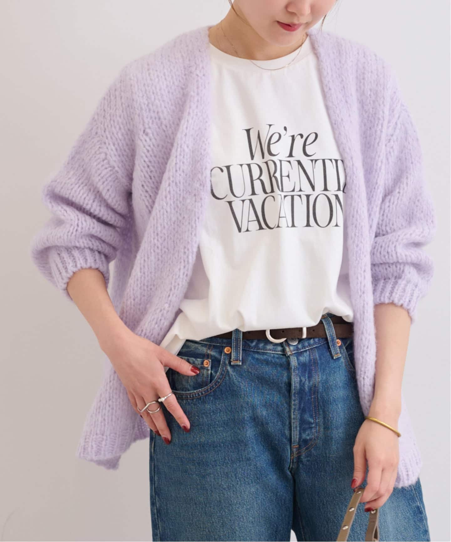 追加》【TRICOTS JEANMARC/トリコ・ジャンマルク】ニットカーディガン