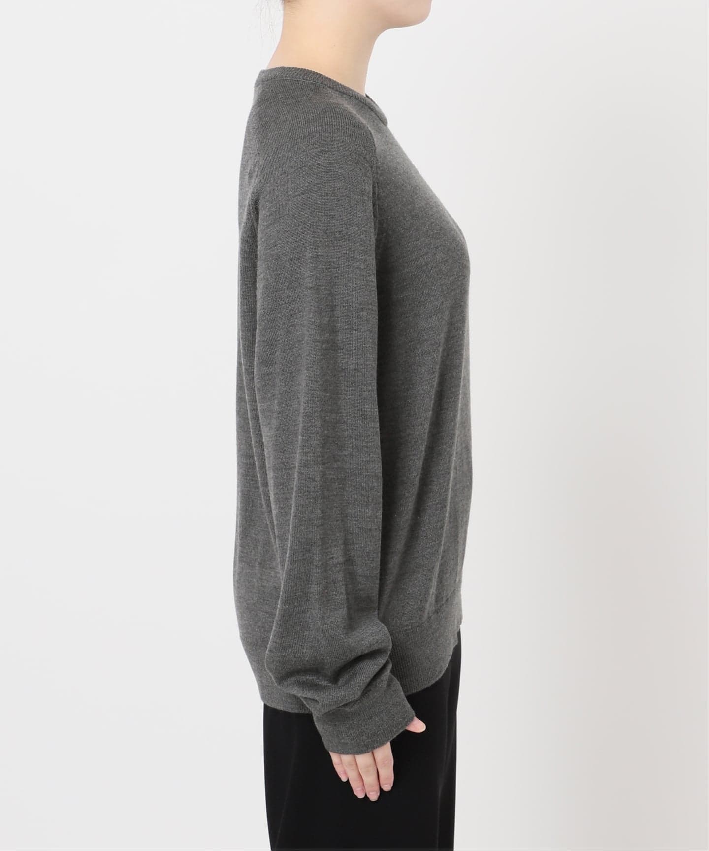 WISH クルーネック プルオーバー（ニット／セーター）｜Deuxieme