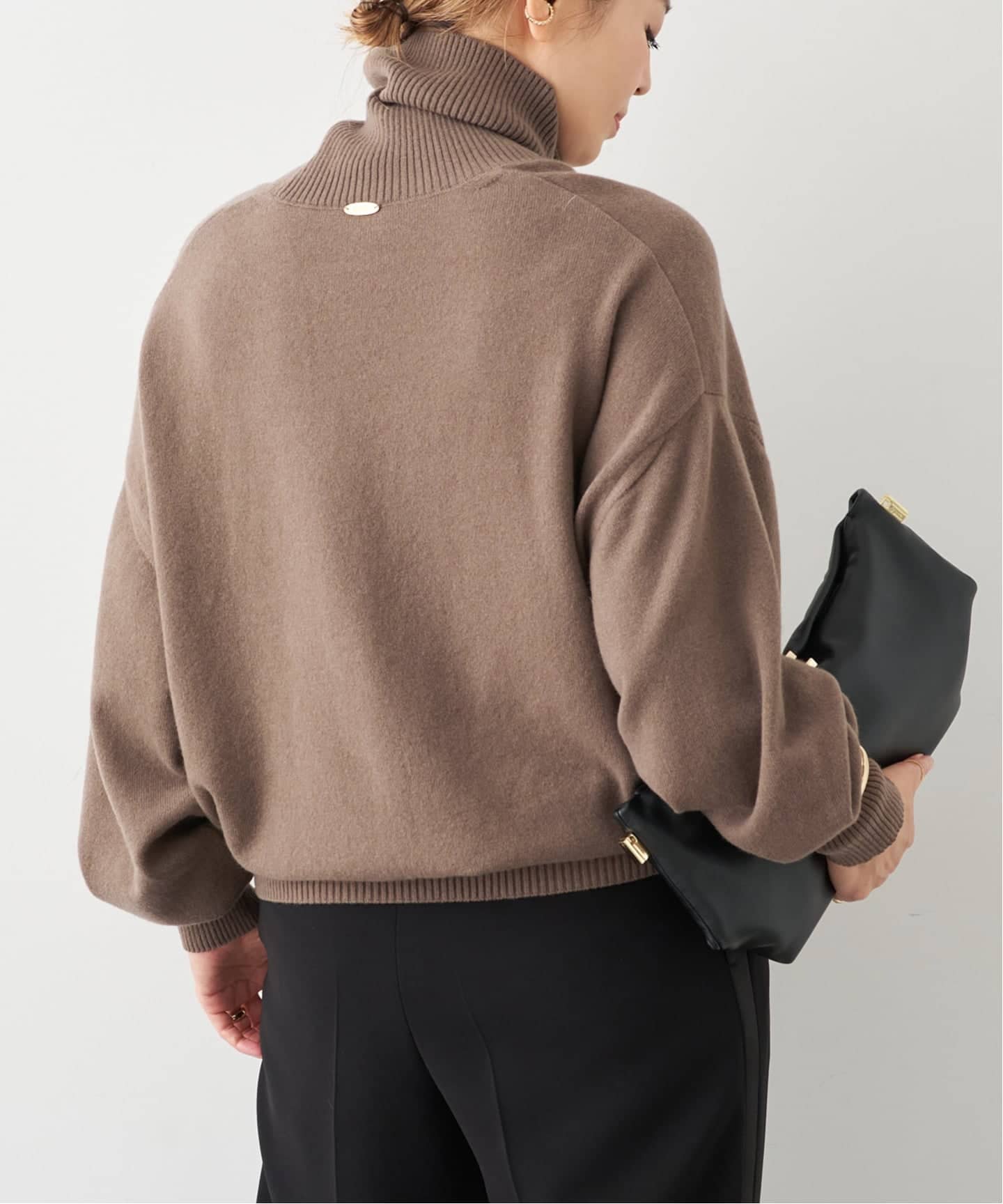 JUSPER タートルネック プルオーバー（ニット／セーター）｜Deuxieme