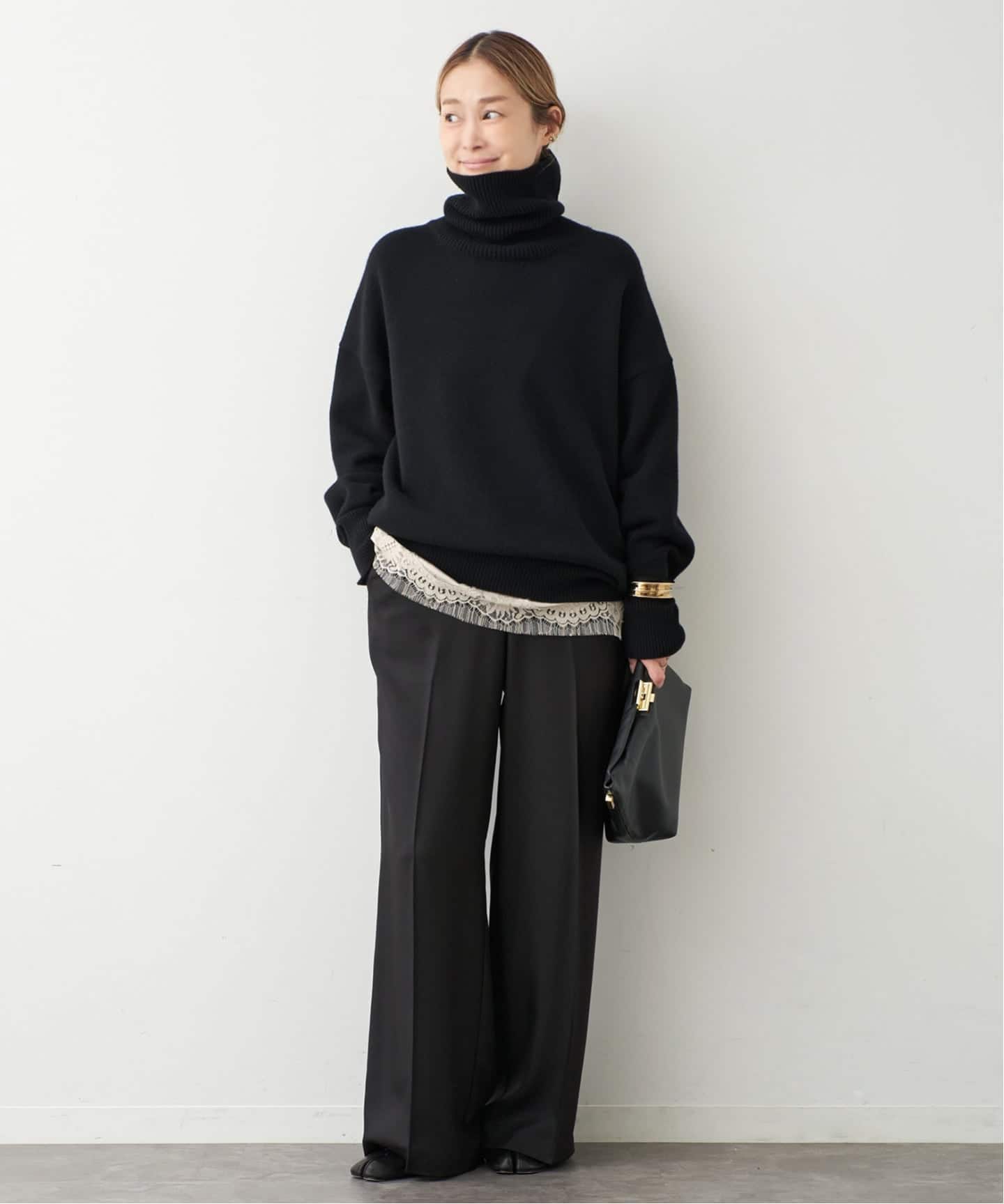 ミドルゲージタートル（ニット／セーター）｜Deuxieme Classe